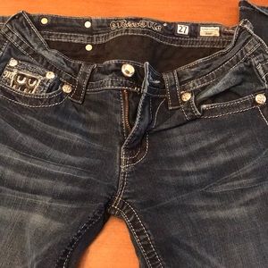Miss Me Jeans Signature Rise Boot Cut Size 27